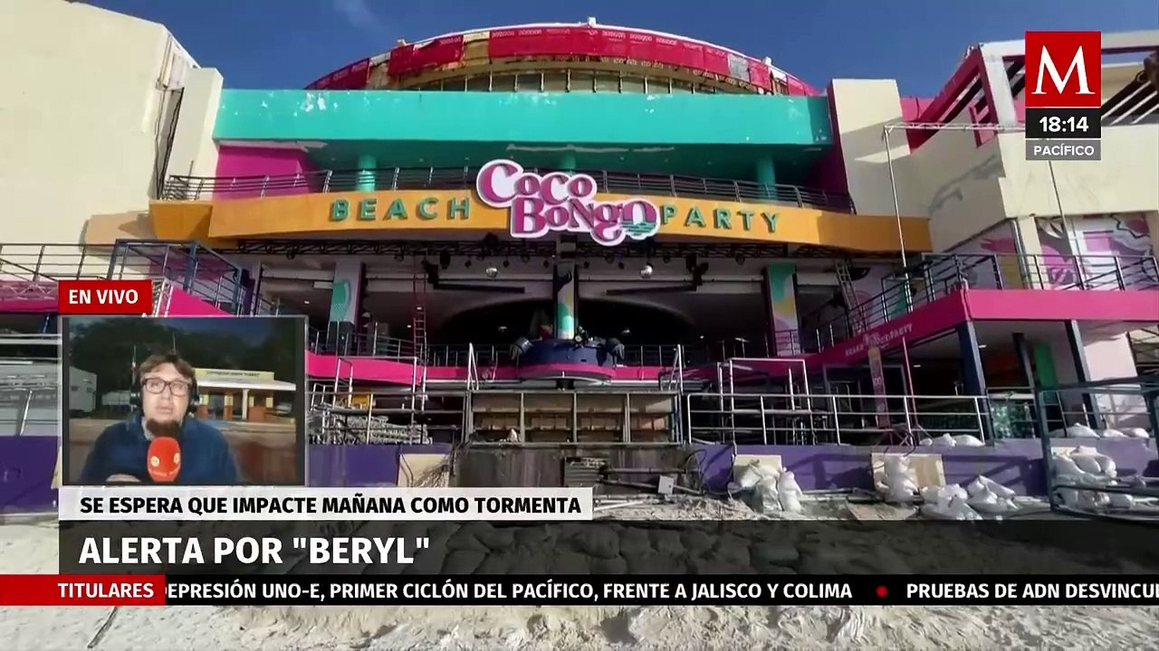 Los habitantes de Yucatán comienzan a llegar a los albergues por el temor del huracán 'Beryl'