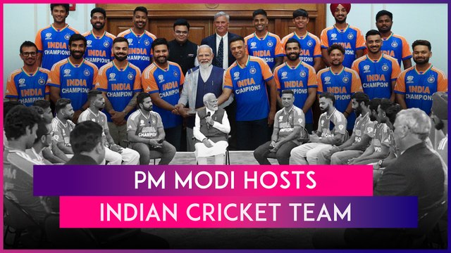 PM Modi Meets Indian Cricket Team After T20 World Cup Win; Virat Kohli & Others Extend Gratitude