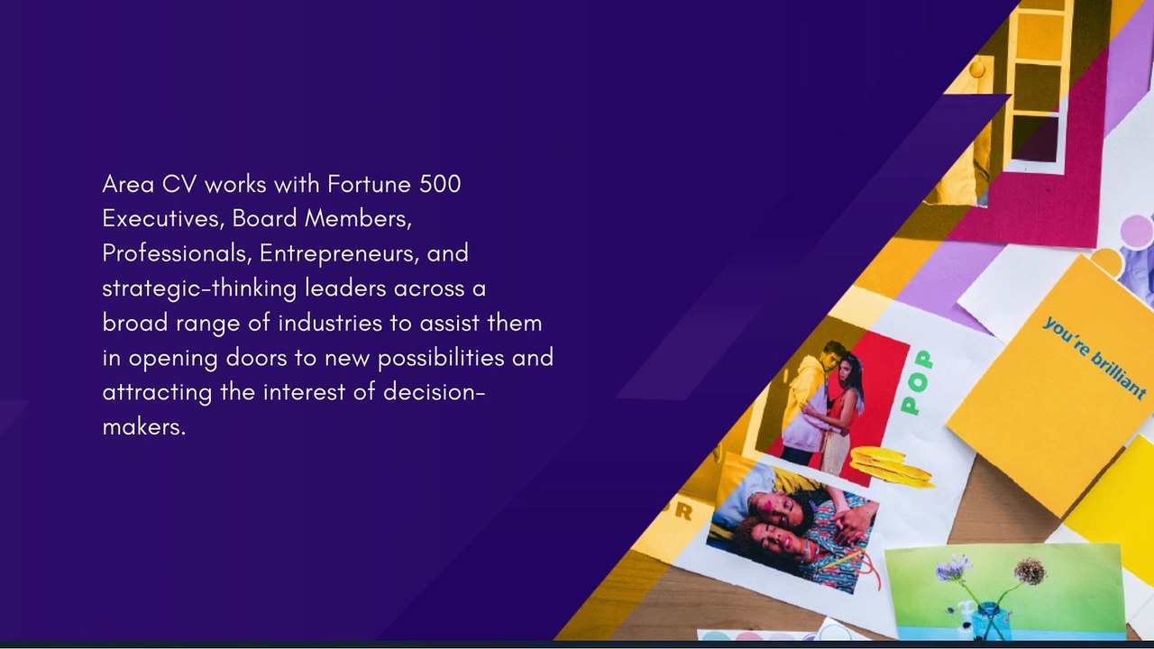 Area CV: Curriculum Vitae Writing Services