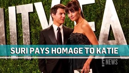 Suri Cruises Recent NAME CHANGE Pays Homage to Mom Katie Holmes E- News