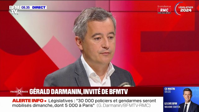 Gérald Darmanin: Si le président de la République me demande de rester quelques jours de plus le temps de former un gouvernement, je le ferai