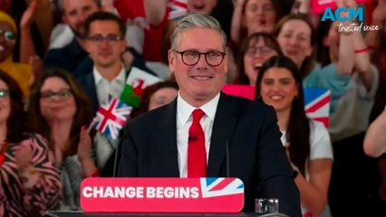 Keir Starmer claims landslide victory for Labour in UK election