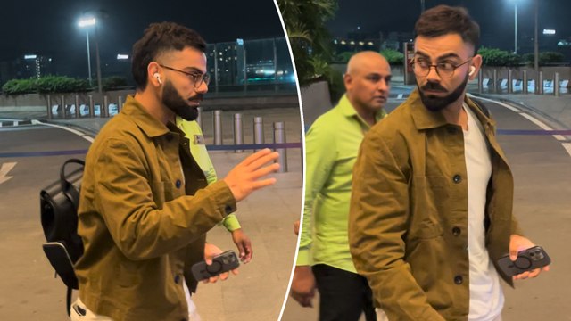 Virat Kohli Spotted At Airport Soon After T20 World Cup Victory Parade To Be-With Anushka & Vamika In London
