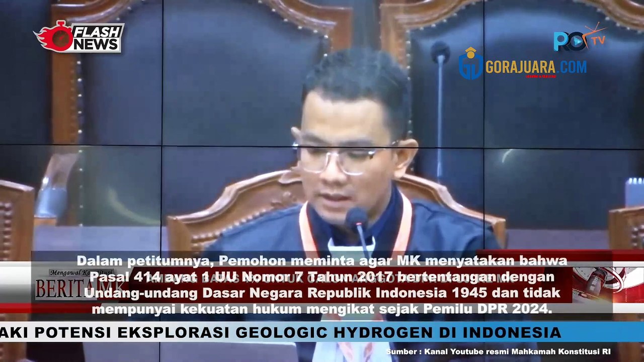 MAHKAMAH KONSTITUSI GELAR SIDANG PENGUJIAN UU PEMILIHAN GUBERNUR, BUPATI DAN WALIKOTA
