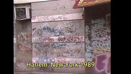 HARLEM NEW YORK 1989 CRACK EPIDEMIC VS HARLEM HOODS 2020
