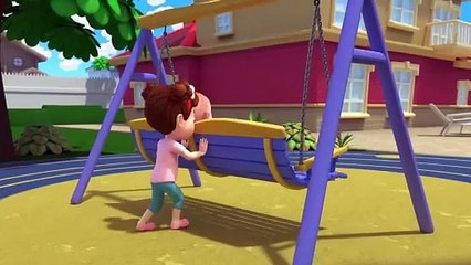 Teddy Plays on the Swing - Lalafun Nursery Rhymes & Baby Songs