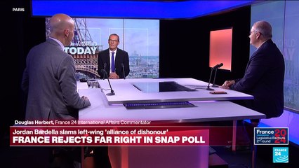 Relief in Brussels after French far right defeated