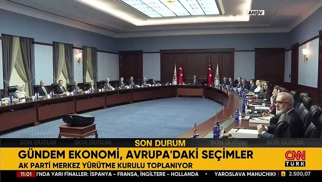 AK Parti Merkez Yürütme Kurulu toplanıyor