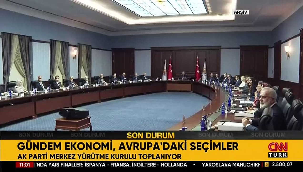 AK Parti Merkez Yürütme Kurulu toplanıyor