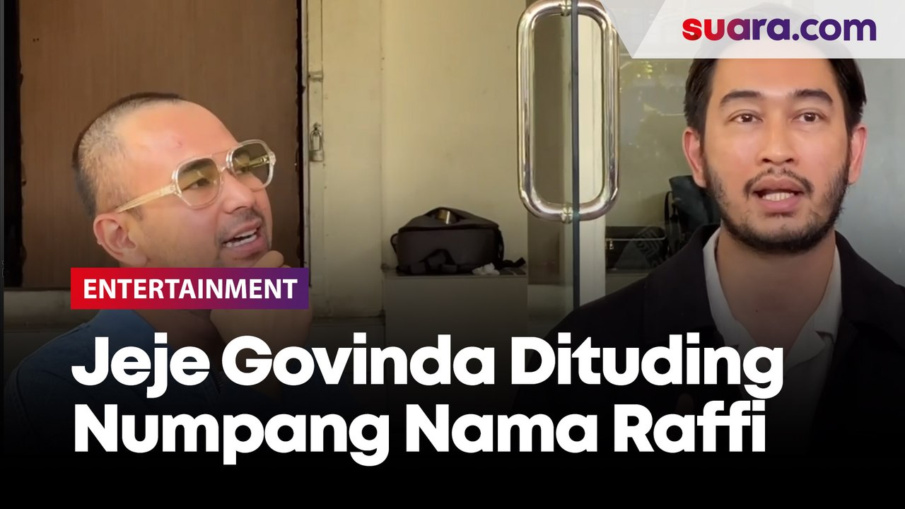 Jeje Govinda Jawab Cibiran Manfaatkan Nama Besar Raffi Ahmad Buat Nyalon Bupati Bandung Barat
