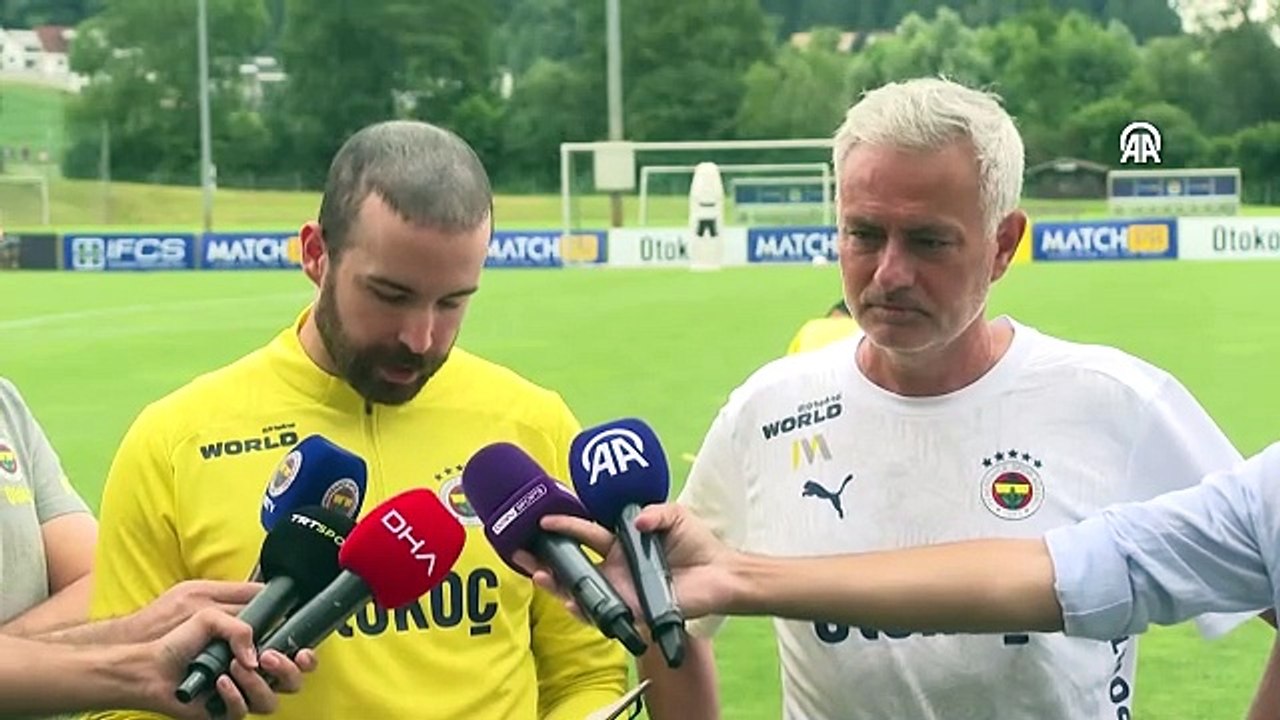 Fenerbahçe Teknik Direktörü Jose Mourinho, Avusturya kampında açıklamalarda bulundu