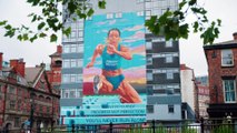 30m mural of Katarina Johnson-Thompson unveiled in her honour
