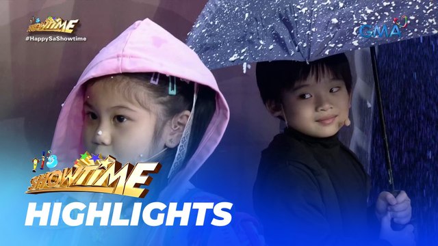 It's Showtime: Argus at Kelsey, napaka-cute sa kanilang pagganap ng ‘Goblin’ (Showing Bulilit)