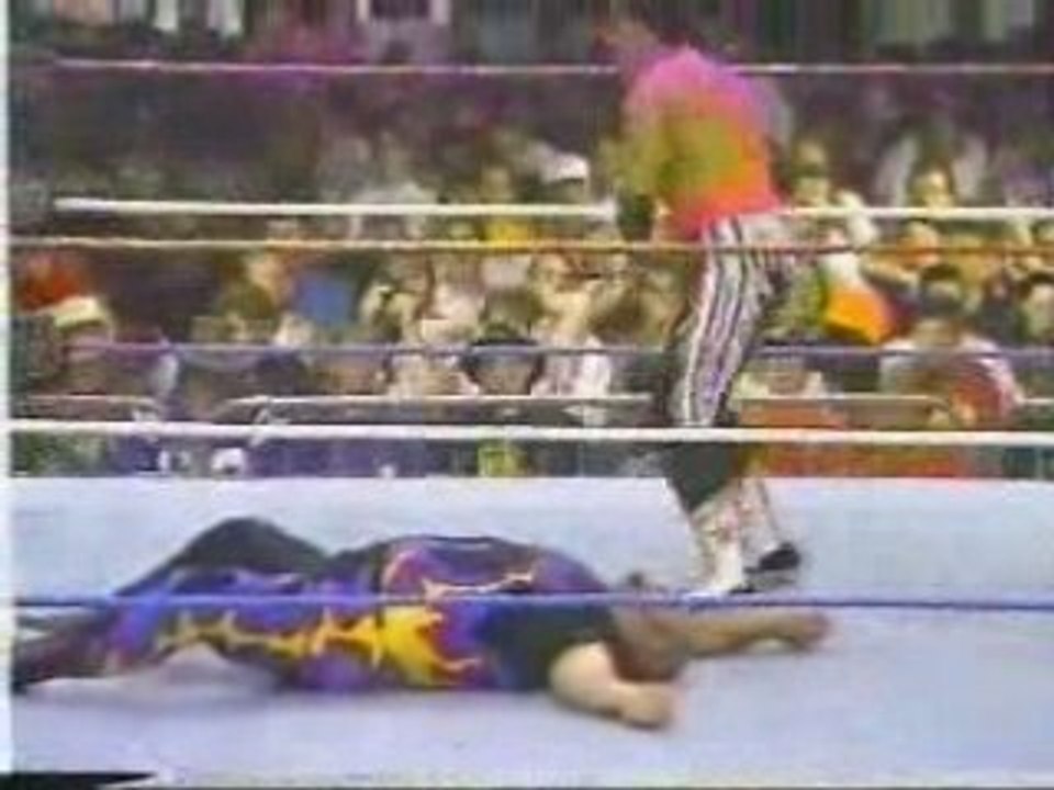 1993 KOTR Bret Hart vs Bam Bam The Finals (2)
