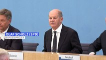 Scholz: Haushaltseinigung schafft Sicherheit in unruhigen Zeiten