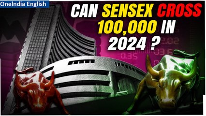 Sensex Breaks Records at 80,000: Will It Touch the 1 Lakh Milestone This Year?| Watch