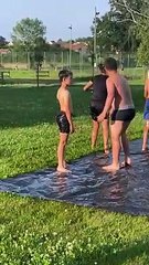 Repas U13, ventre qui glisse