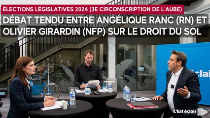 Débat tendu entre Angélique Ranc (RN) et Olivier Girardin (NFP) sur le droit du sol