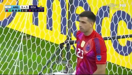 Argentina vs Ecuador  Crazy Penalty Shootout