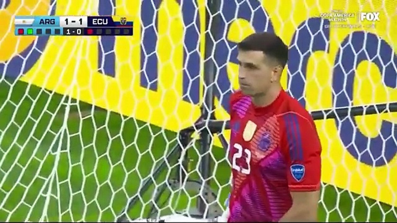 Argentina vs Ecuador Crazy Penalty Shootout