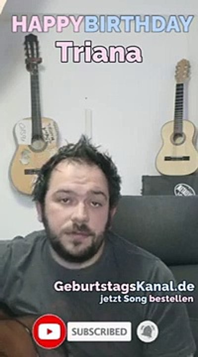 Happy Birthday, Triana! Geburtstagsgrüße an Triana