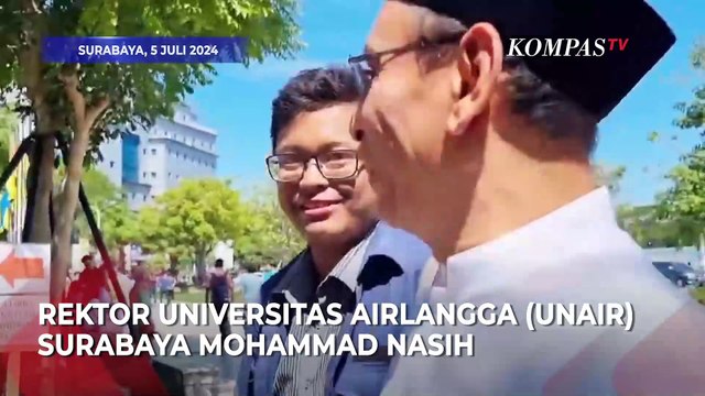 Rektor Mohammad Nasih Irit Bicara saat Membahas Pemecatan Dekan FK Unair