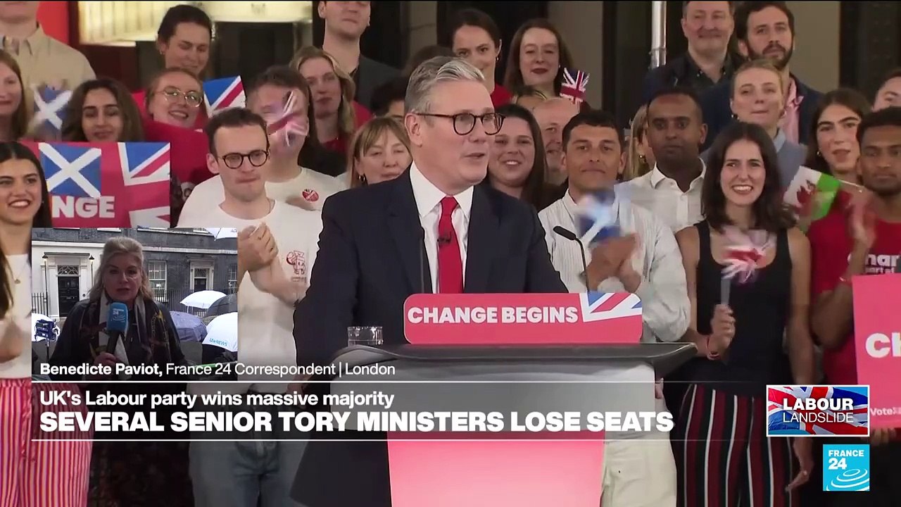 'Big beasts' slayed as Conservatives suffer UK election bloodbath