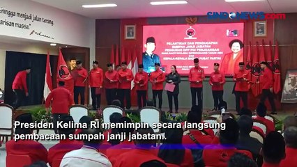 Ganjar dan Ahok Dilantik Megawati jadi Ketua DPP dalam Susunan Pengurus Baru PDIP