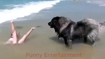 Young girl saved in dramatic sea rescue! This did his job!