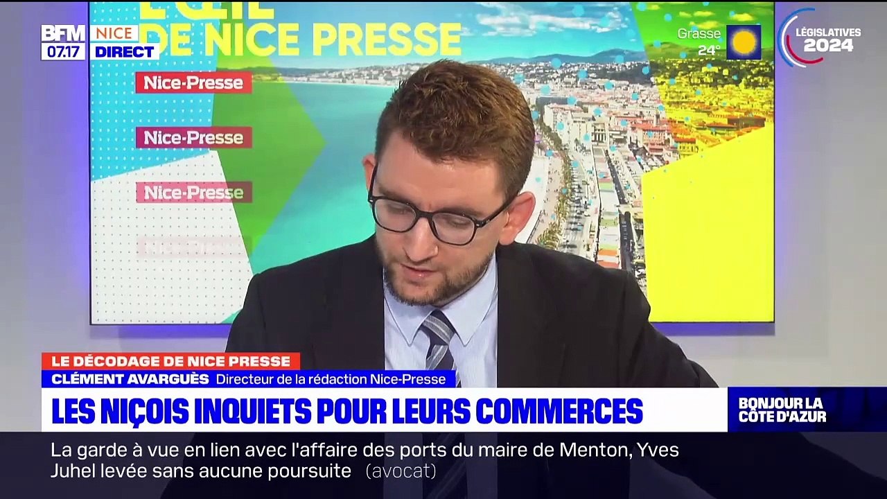 Nice : les habitants se disent "préoccupés" pour l'avenir de leurs commerces de proximité
