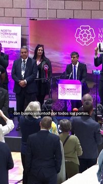Rishi Sunak tras su derrota: Hay mucho sobre lo que reflexionar