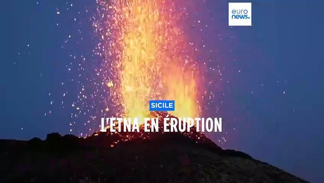 L'aéroport de Catane en Sicile annonce sa fermeture en raison d'une éruption de l'Etna, plus grand volcan en activité d'Europe, dont les cendres se retrouvent dans l'espace aérien
