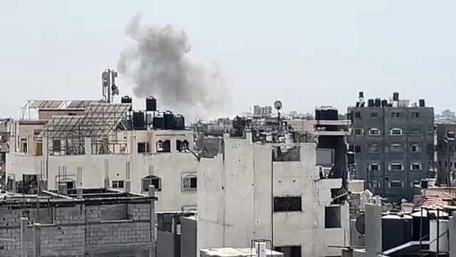 القصف الإسرائيلي متواصل على غزة