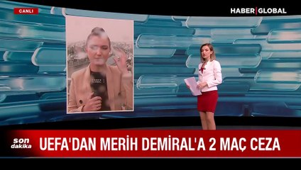 UEFA'dan Merih Demiral'a 2 maç ceza