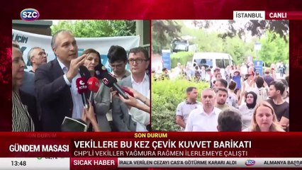 Download Video: CHP'li Vekillerden Boğaziçi Üniversitesi önünde açıklama