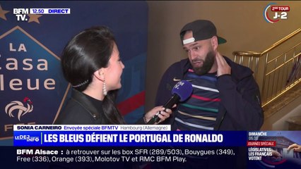Euro 2024: à Hambourg, les supporters français se préparent à la rencontre France-Portugal