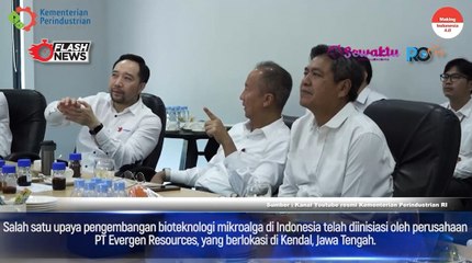 Evergren Resources Olah Produk Bioteknologi Berbasis Mikroalga