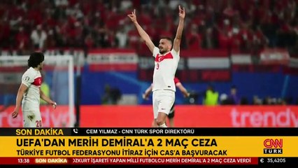 SON DAKİKA... UEFA'dan Merih Demiral'a 2 maç ceza!