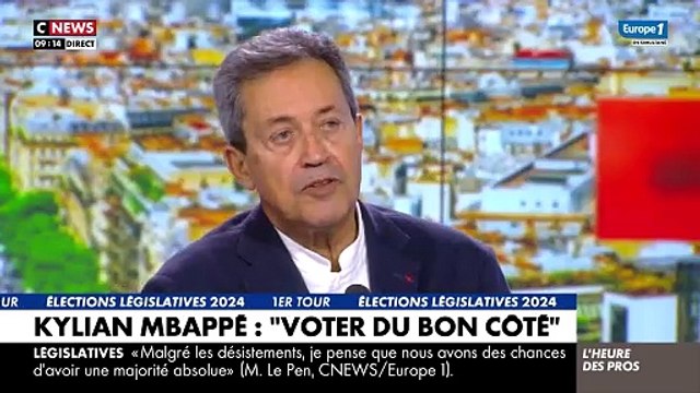 Personne n'ose lui rentrer dans la gueule : Pascal Praud atomise Kylian Mbappé dans L'heure des pros après ses déclarations contre le RN