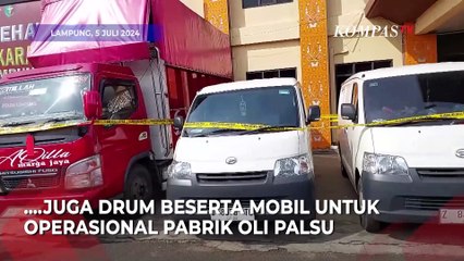 Jaringan Oli Palsu Ditangkap Polisi, 1 Orang Ditetapkan Tersangka