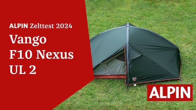 Produkttest Vango F10 Nexus UL 2 Zelt | ALPIN - Das Bergmagazin