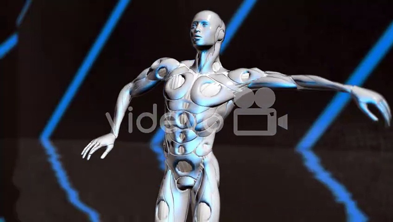 Dancing AI Artificial intelligence simulation of human intelligence by machines