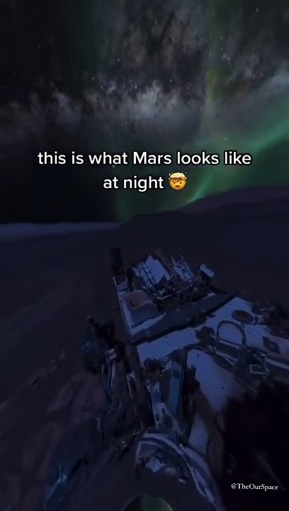 This is what Mars looks like at night.Via @theourspace #space #nasa #astronomy