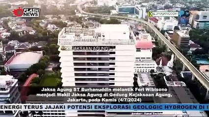 Feri Wibisono Resmi dilantik Jadi Wakil Jaksa Agung