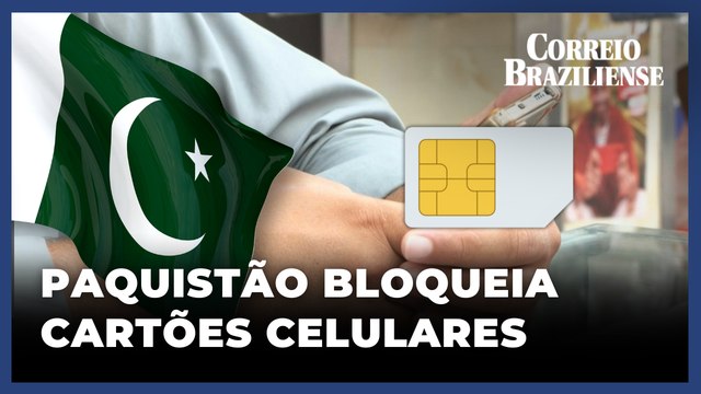 PAQUISTÃO BLOQUEIA 210 MIL CHIPS PARA INCENTIVAR PAGAMENTO DE IMPOSTOS