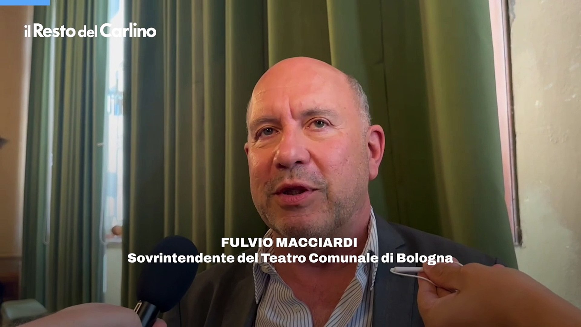 ⁣Fulvio Macciardi annuncia che dall?autunno 2026 il Comunale di Bologna torna nella sede storica