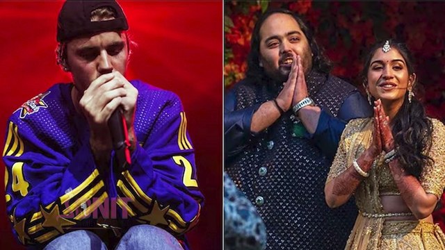 Justin Bieber Performs at Ambani Wedding in India | Anant Ambani Radhika Merchant marriage |