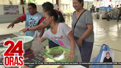 P29/kg na bigas, sinimulan nang ibenta sa ilang Kadiwa stores sa Metro Manila; para lang sa senior, PWD, single mother at 4Ps | 24 Oras