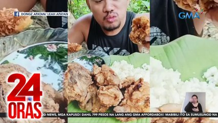 Pagbabawal ng mukbang vlogs sa bansa, pinag-aaralan ng DOH | 24 Oras