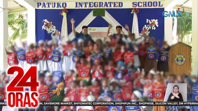 Kumpletong gamit pang-eskwela, handog ng GMAKF sa mga mag-aaral sa 25 probinsya sa bansa | 24 Oras